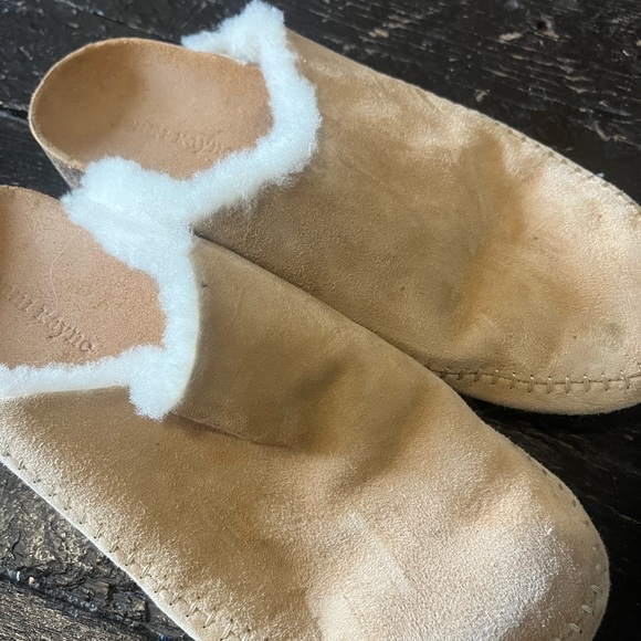 Jenny Kayne Shearling Lines Moc Clog - Picture 3 of 3